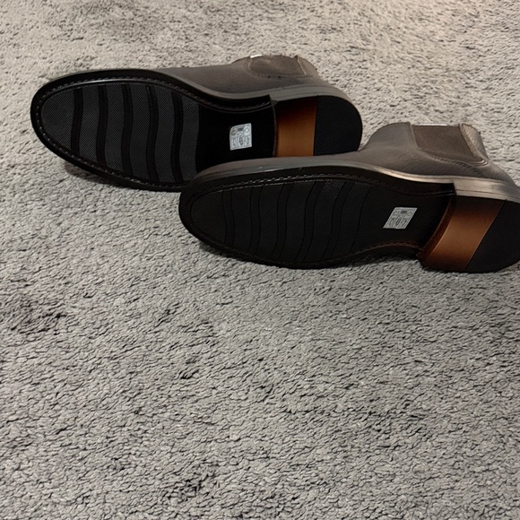 Crown Vintage Men's Dark Brown Leather Chelsea Boots - Picture 2 of 8